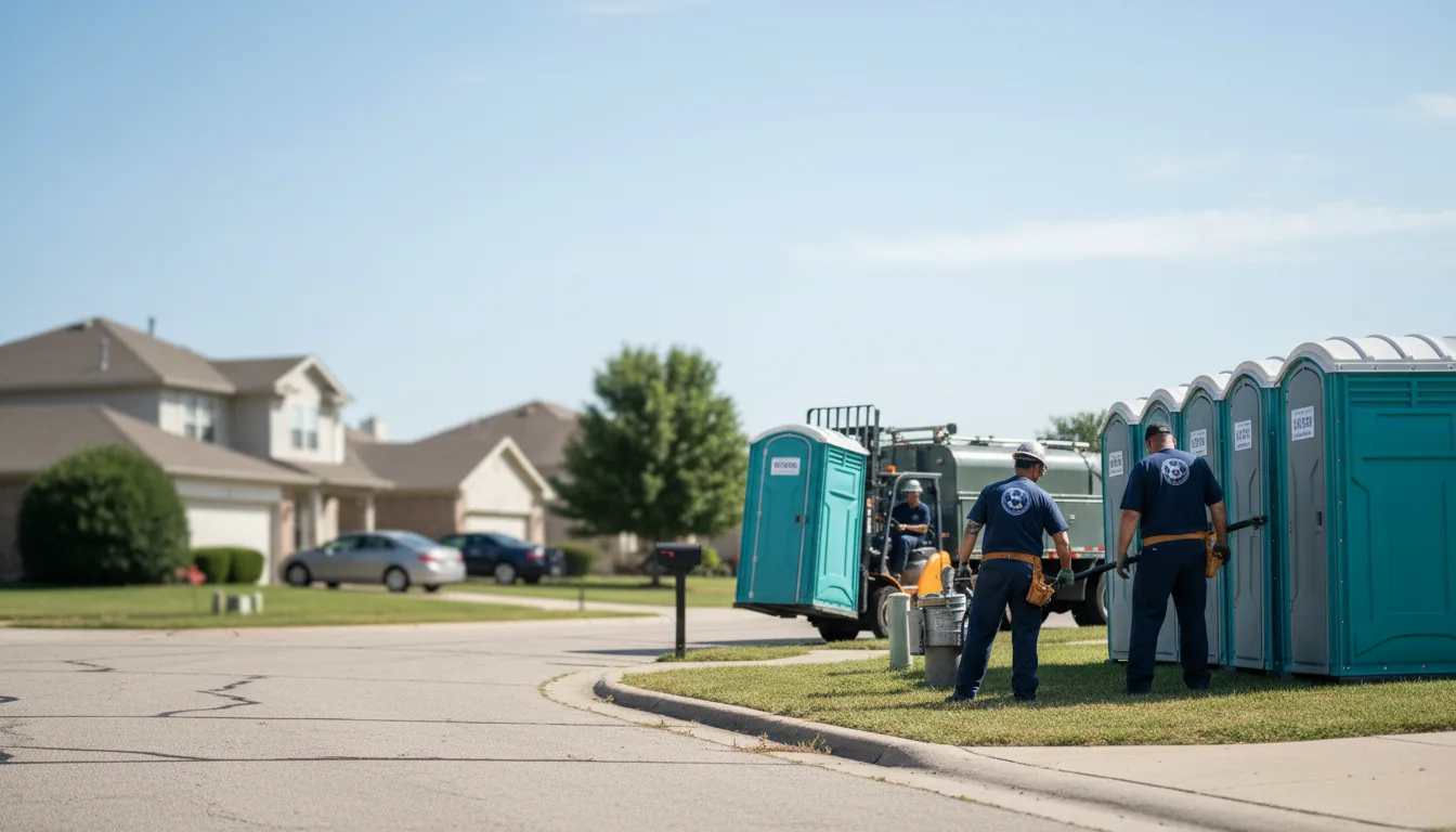 Porta Potty Rental in Mulvane, KS near me